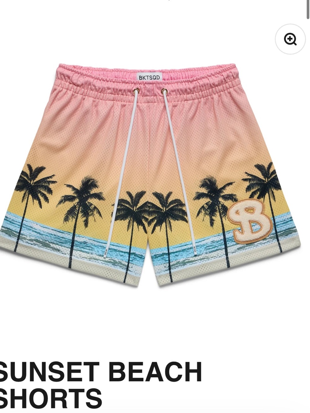 BKTSQD brand shorts - Youth size XL